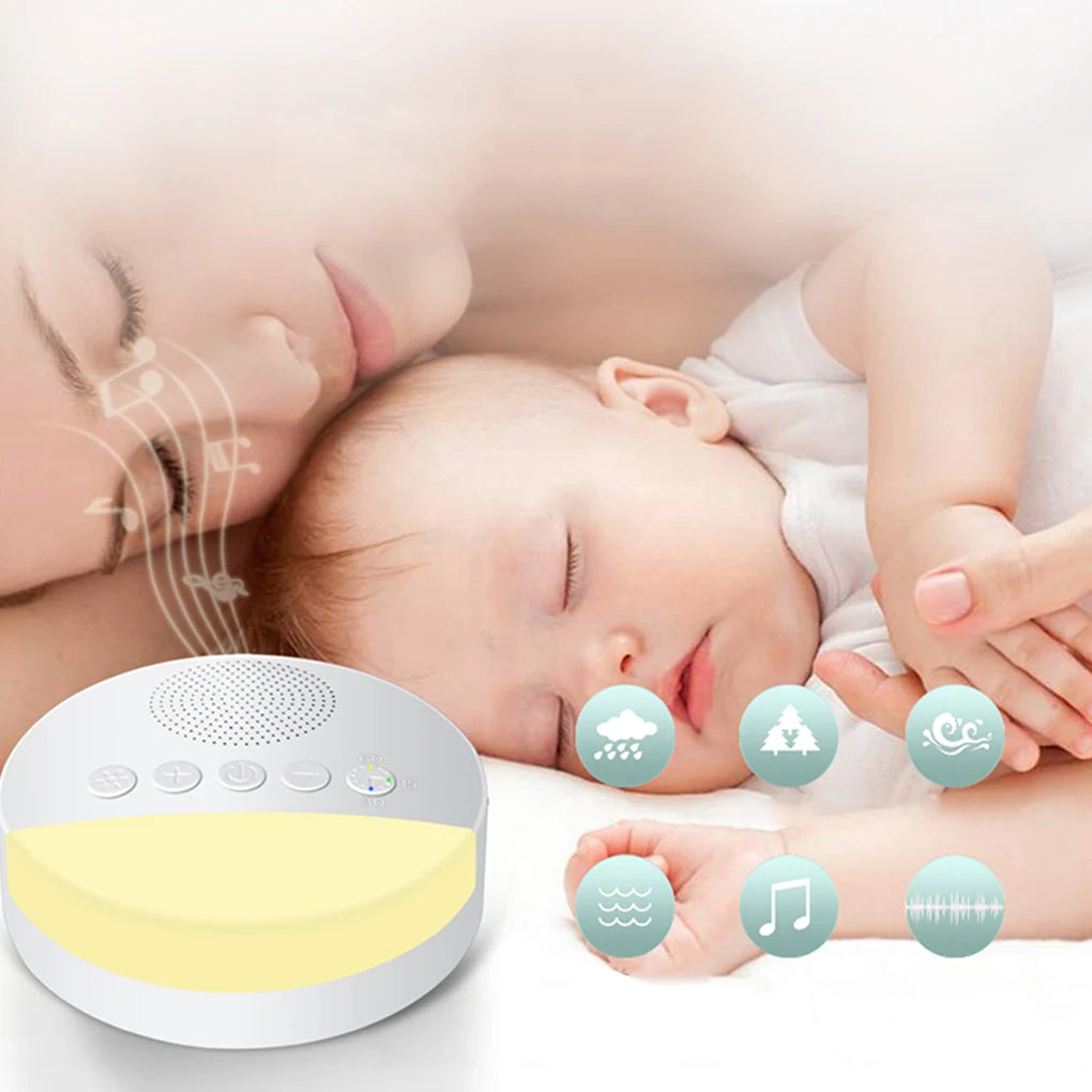 BNest White Noise Machine with Night Light