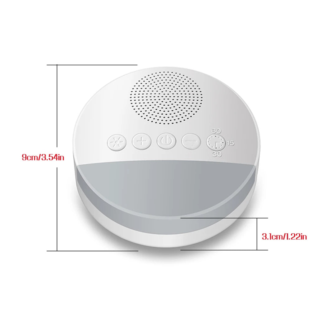 BNest White Noise Machine with Night Light