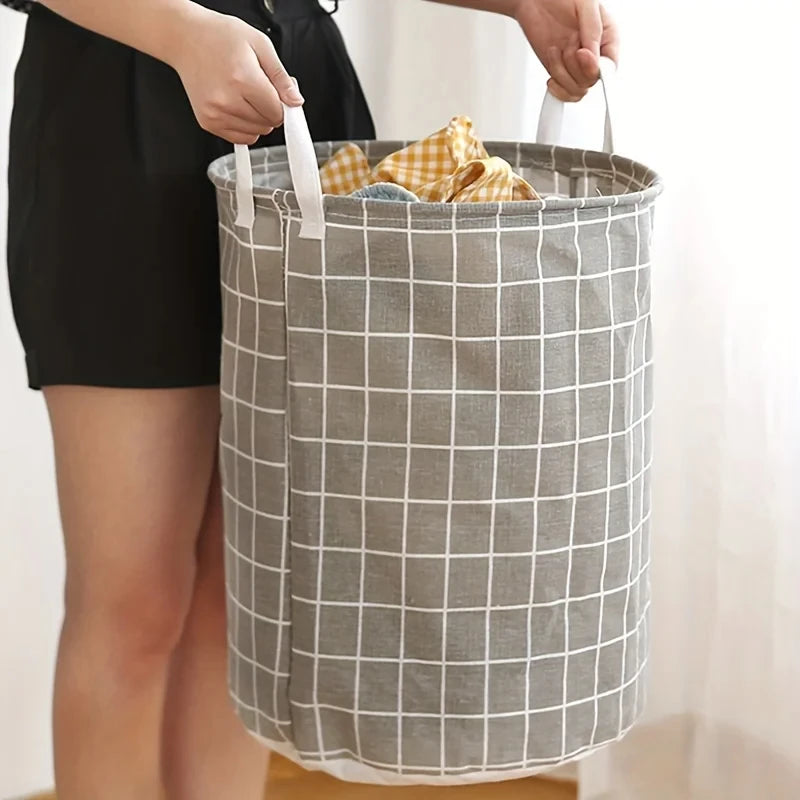 Foldable Laundry Basket – Waterproof Storage Bag & Organizer